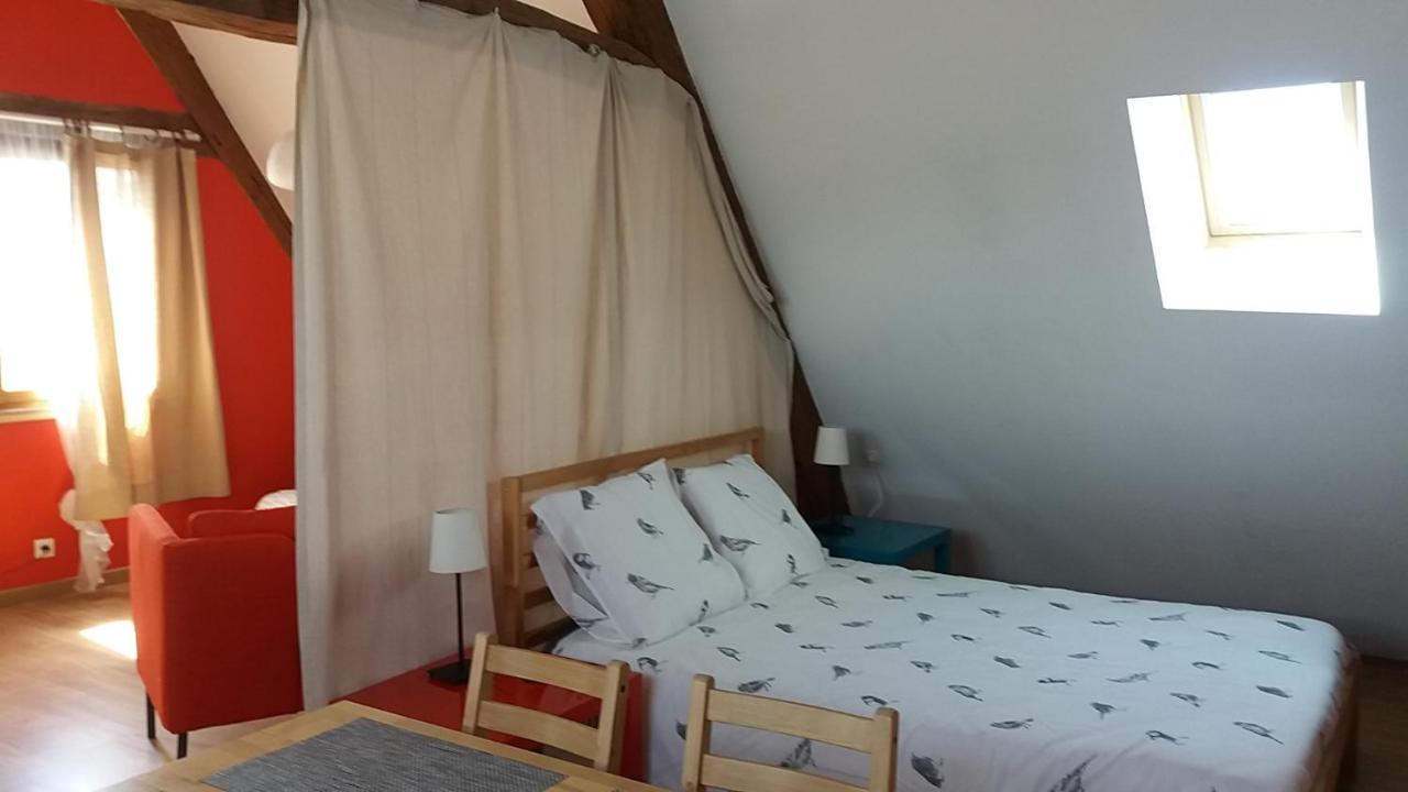 Ferienwohnung Le Charme Du Chateau Les Andelys Exterior foto