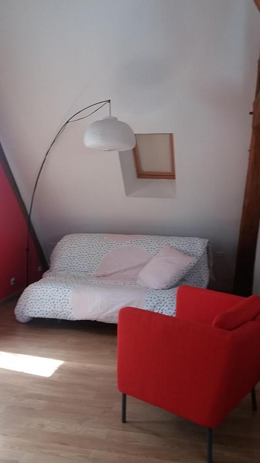Ferienwohnung Le Charme Du Chateau Les Andelys Exterior foto