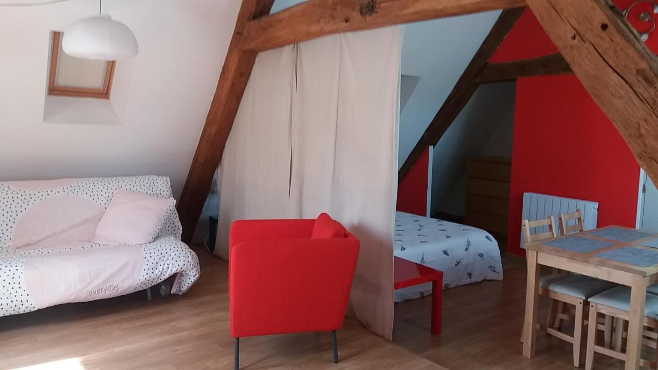 Ferienwohnung Le Charme Du Chateau Les Andelys Exterior foto